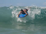 shinfin boogie/bodyboarding fins: Fast spin to catch a wave