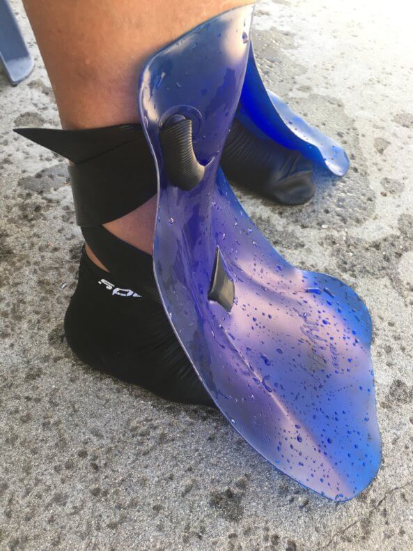 shinfin™ fins: comfortable fit with hammertoes and bunions