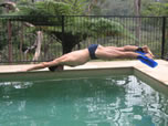 shinfin aqau aerobics fins: Water aerobics with comfort