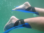 Fins on legs! Multi-benefit. Multi-purpose - shinfin™ leg fins